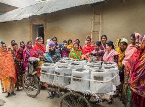 Livestock rearing supported by Ashrai's green micro finance programme