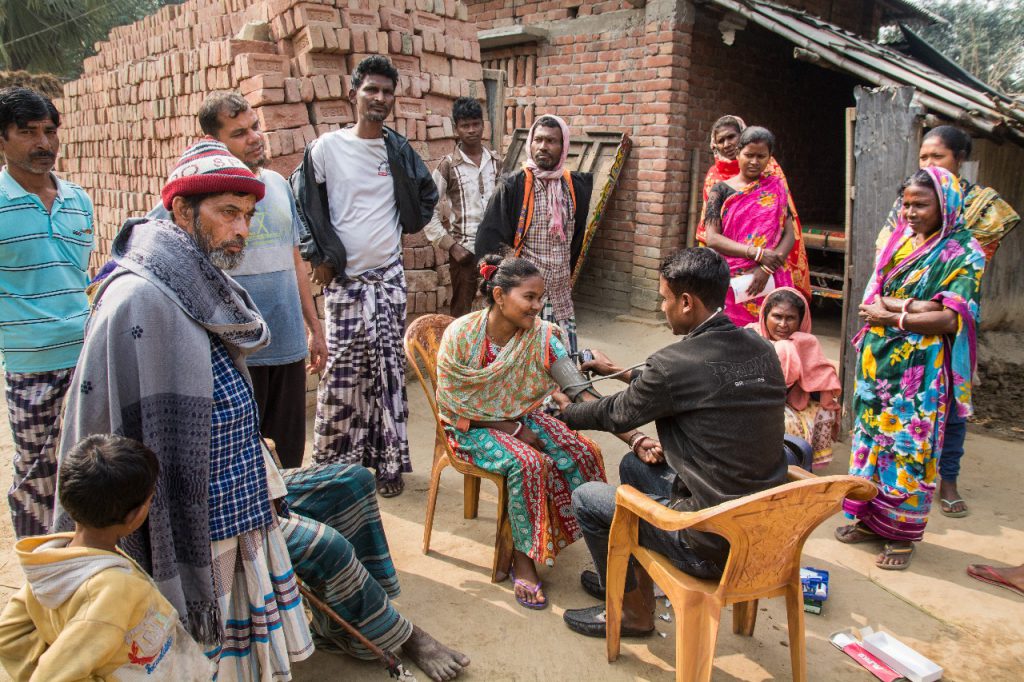 Ashrai health programme serving Adibashi and very poor families in the Barind tracts
