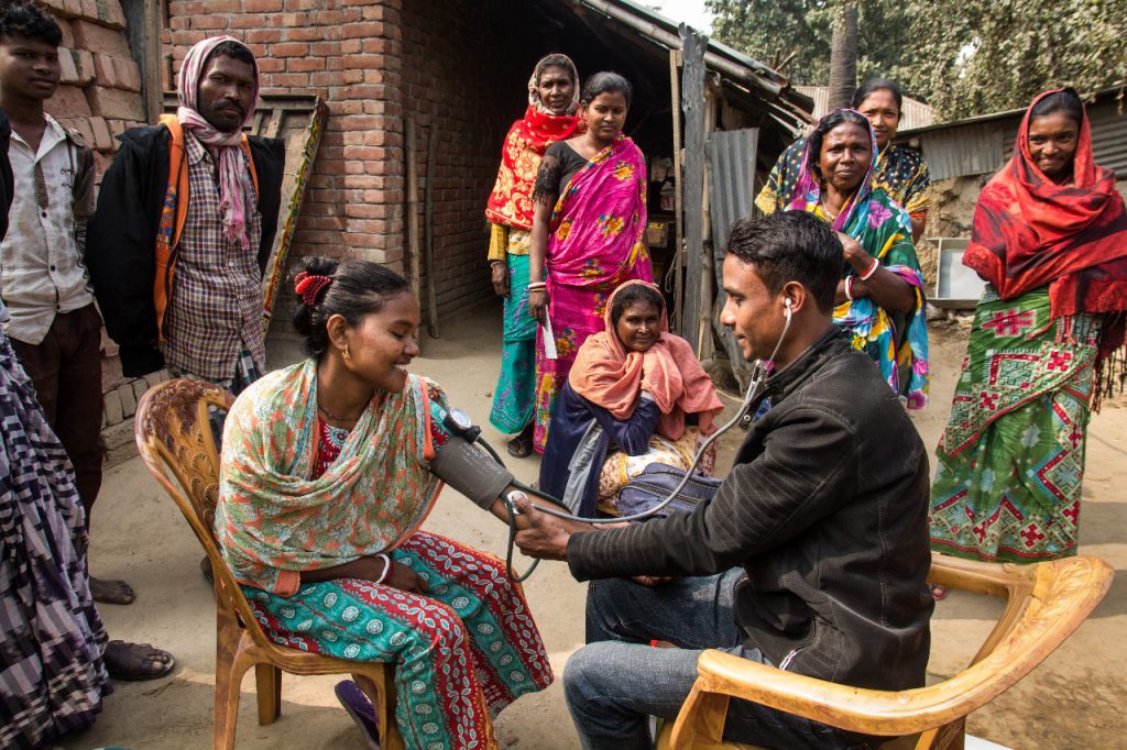 Health services delivered by Ashrai in Niamotpur Thana